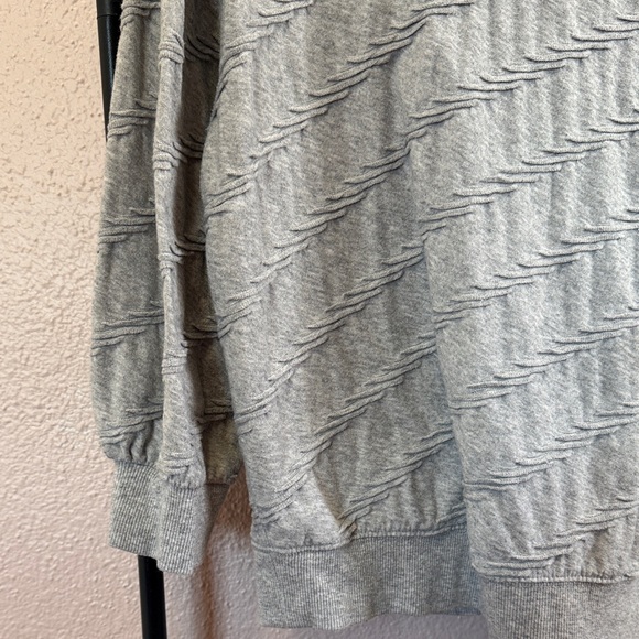 Simply Vera Vera Wang Light Gray Knit Top - Picture 3 of 5